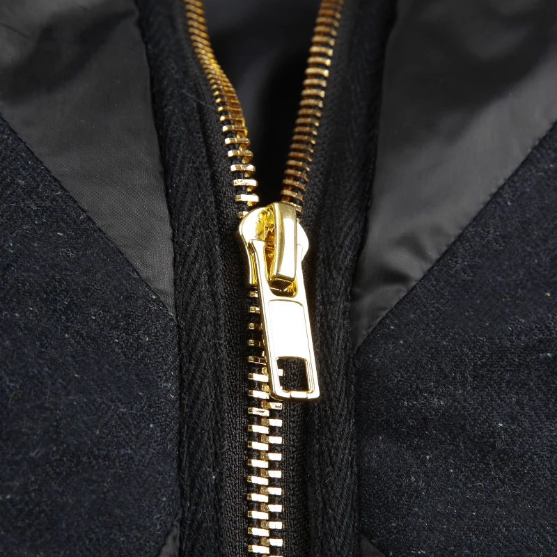 Viishow Новая мода куртка осень зима Для мужчин брендовая одежда темно синий парки