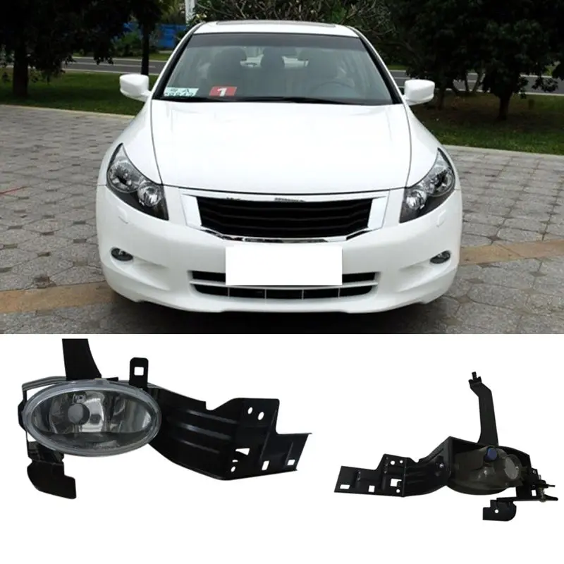 1 комплект передняя противотуманная фара в сборе для Honda Accord 8 2008 2009 2010|bumper fog