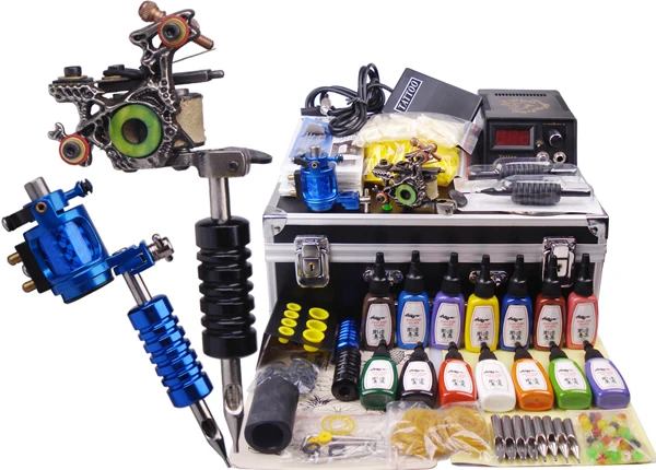 Фотоаппарат для перманентного макияжа|tattoo machine set|complete tattoo kittattoo kit professional |