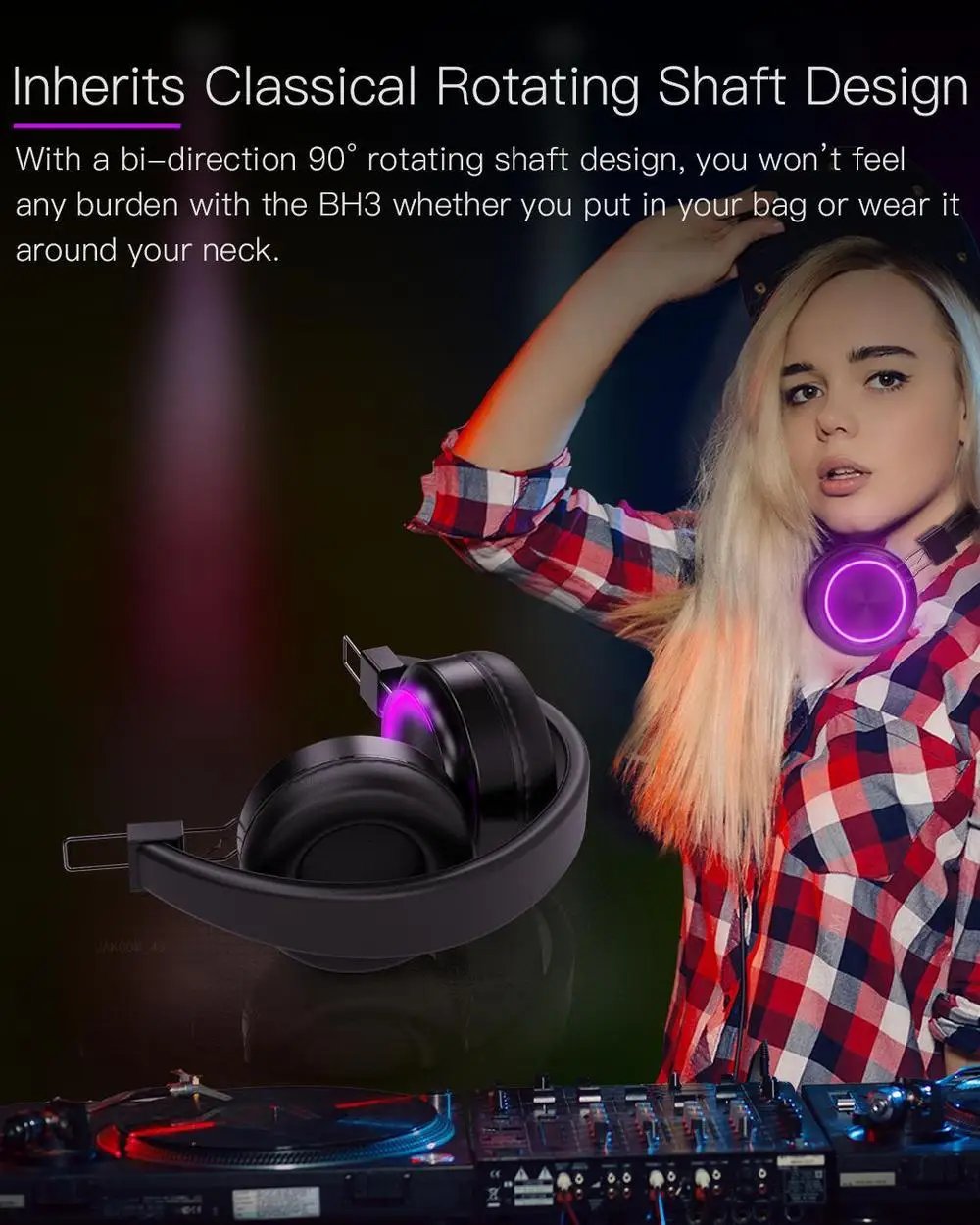 JAKCOM BH3 Smart Colorama гарнитура как наушники в шлем air dots langsdom