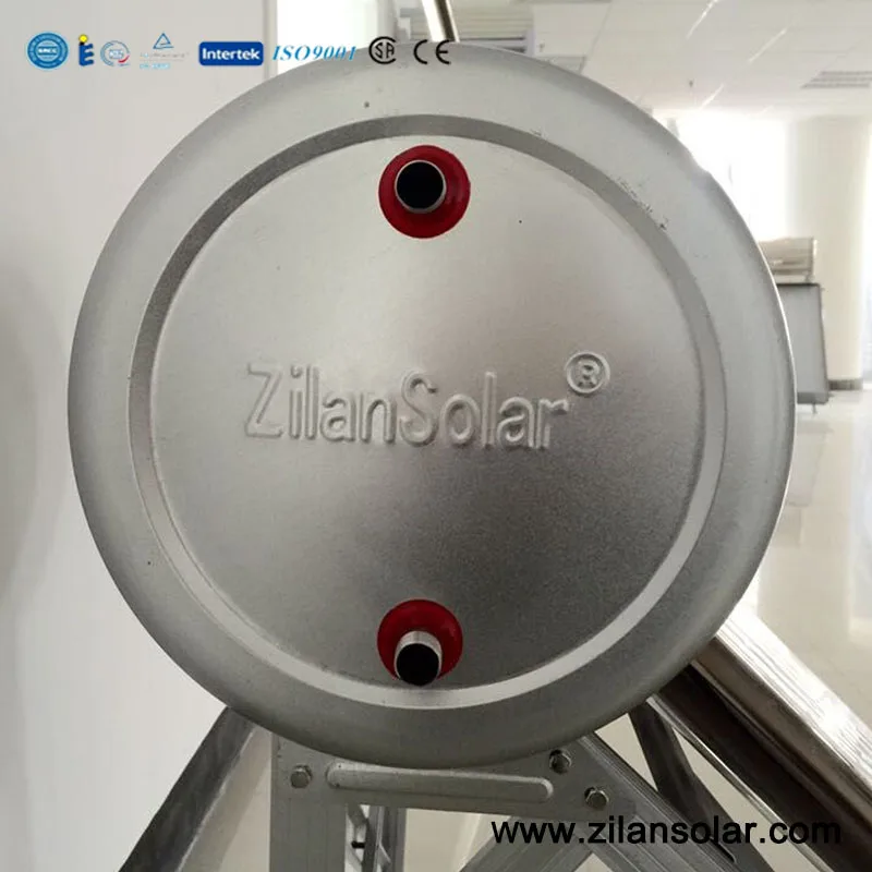 Горячая распродажа 40 liters оцинкованная сталь мини солнечный водонагреватель с 2