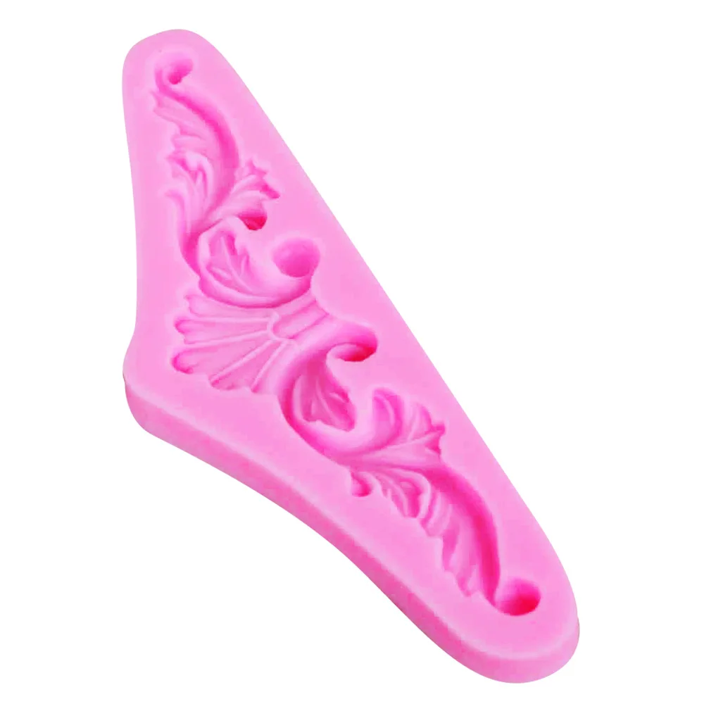 M643 Ретро рельефная УФ смола силиконовая форма помадка шоколадные конфеты