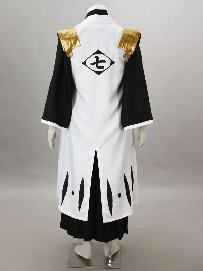 Bleach Cosplay Komamura 3rd Squad Seven Captain Uniform Simplify Ver Any Size |