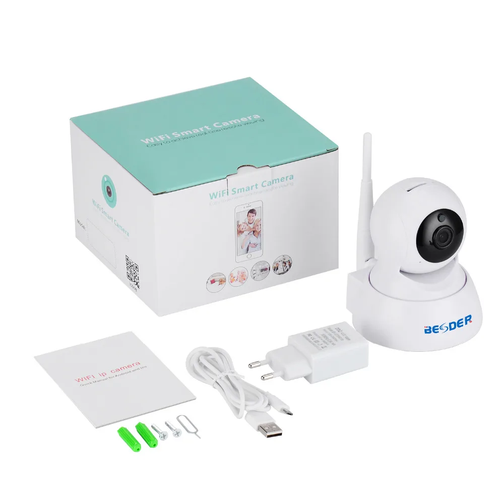 IP камера BESDER 2 МП Wi Fi PTZ 1080P ИК ночное видение|Камеры видеонаблюдения| |