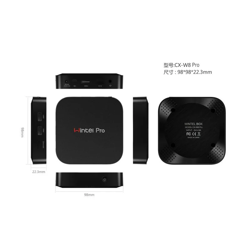 Wintel w8 Pro Mini PC CX W8 TV Box Windows10 Intel Aotm Z8350 Quad core 2 Гб RAM 32 ROM WiFi Bluetooth 4 0|mini pc|tv box windows10mini pc mini |