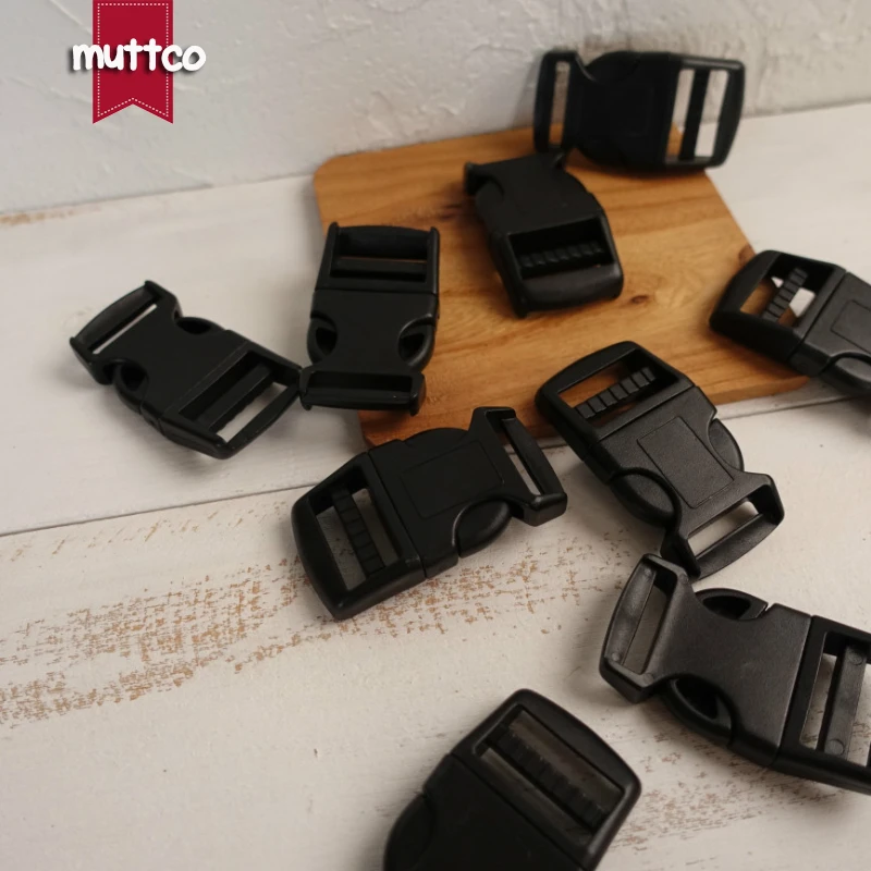 DIY Для ошейник производит черный см 2,5 см рюкзак пластиковая пряжка пластиковая Регулируемая пряжка DCK-012