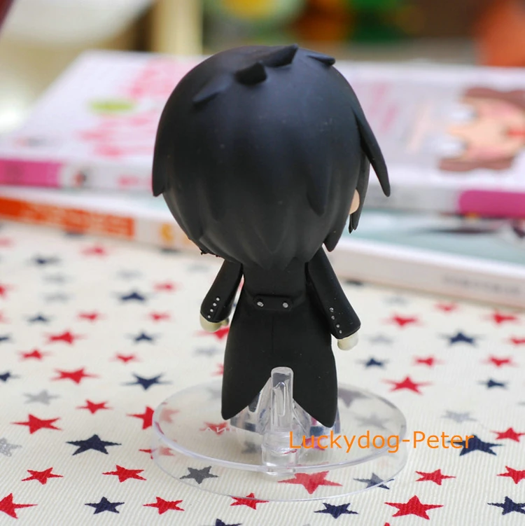 Черная фигурка двореца Q Ver. Кукла Себастиан ПВХ гаражный набор игрушки аниме 100 мм