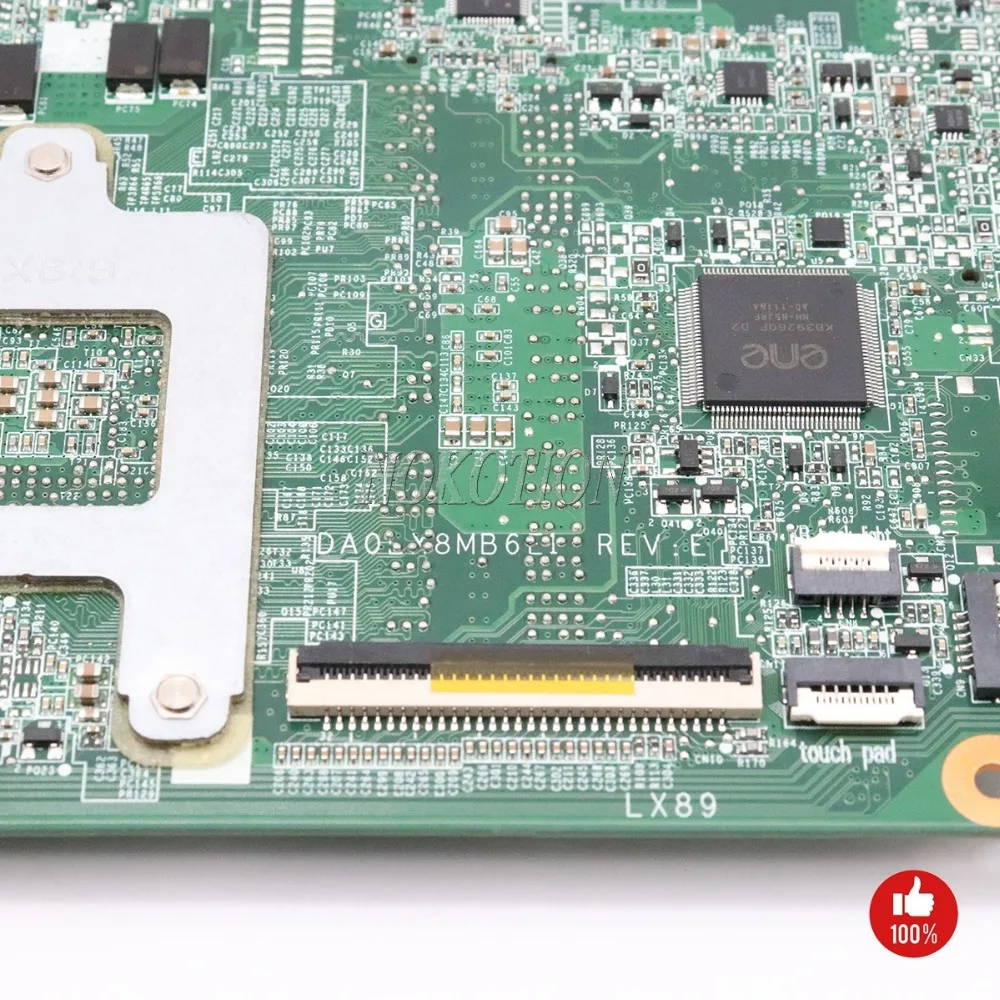 NOKOTION материнская плата для ноутбука hp DV6 DV6-3000 series 603939-001 Mobile Radeon HD 5650 DDR3 основная плата daolx8mb6d1 Бесплатный процессор