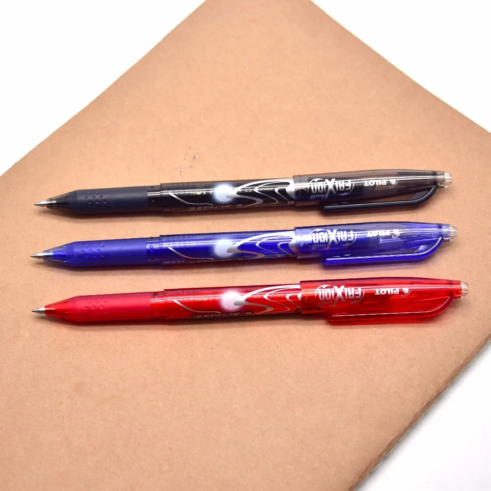 CCCAGYA Japan Pilot Pen LFB 20EF стираемая ручка красного цвета. Черный. Синие заправки 0 5 мм