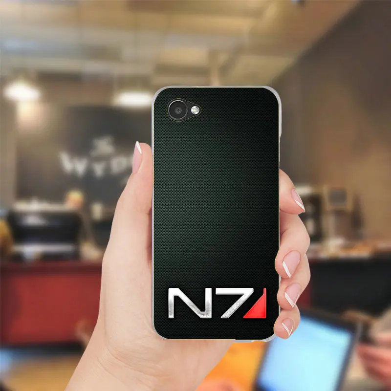 Cool Аниме Mass Effect N7 мягкий прозрачный чехол для телефона LG G2 G3 мини G4 G5 G6 K4 K7 K8 K10 2017 V10