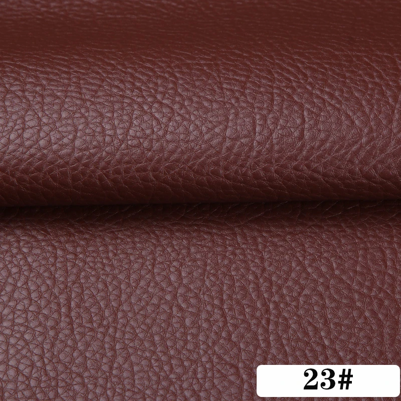 color 23 Ширина 140 см, ткань из искусственной кожи, украшение для автомобиля, дома, отеля, искусственная кожа, материал высокой вязкости, кожа для ремонта интерьера - Цвет: color 23