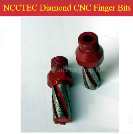 Diamond CNC Finger Router Bits 25mm (D) *50mm (L) | NCCTEC milling cutter end mill CNC cutting tools | FREE shipping