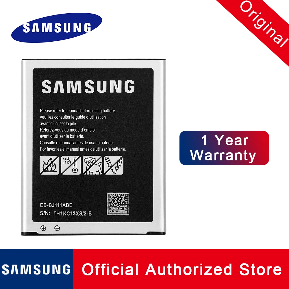 Сменный аккумулятор Samsung 100% оригинальный для Galaxy J1 Ace 3G Duos Аккумулятор akku 1800 мАч +