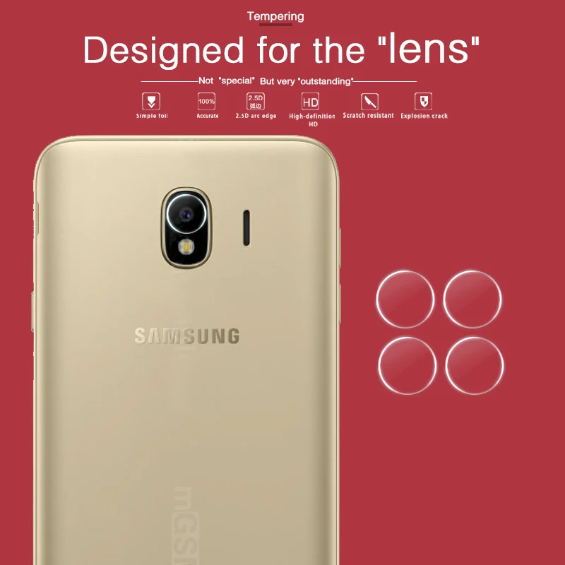 Задняя камера Объектив Закаленное стекло пленка для Samsung Galaxy J5 J2 Pro J1 Mini Prime J4 2018 J6 J8