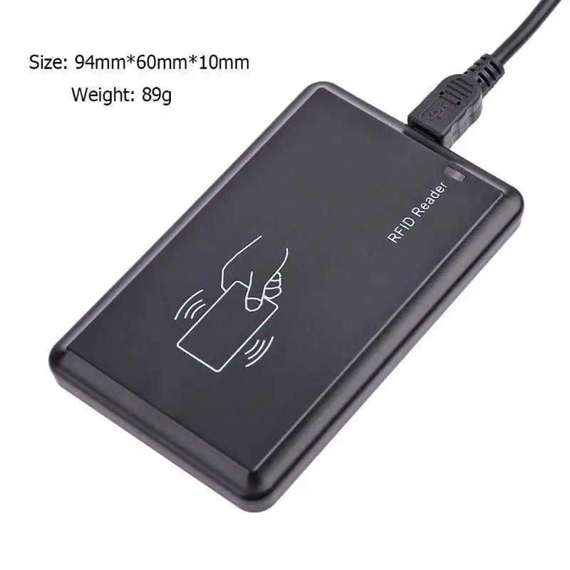 

RFID Desktop USB Reader 125khz Proximity Sensor TK4001 EM4100 EM ID Smart Card Reader for Access Control Attendance