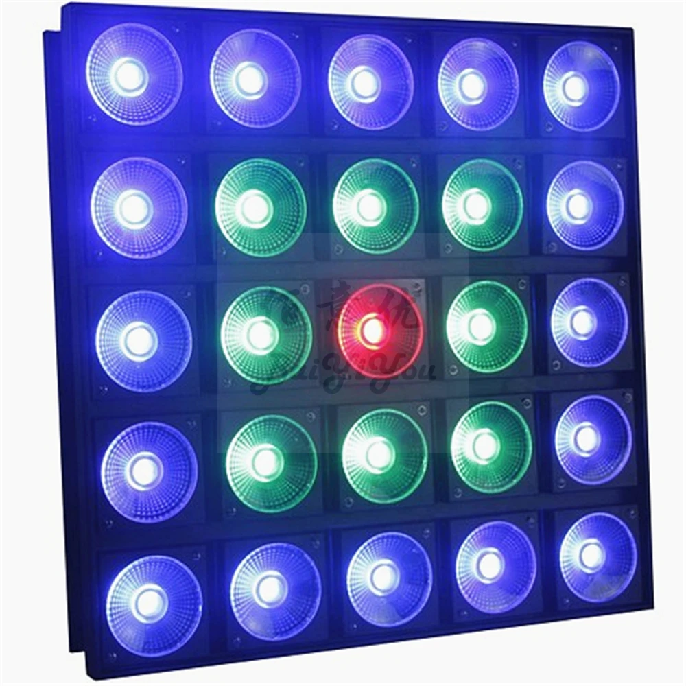 2 шт./лот 5x5 25 глаза матрица луч диско свет шт. * 30 Вт RGB 3In1 светодиодная с новой