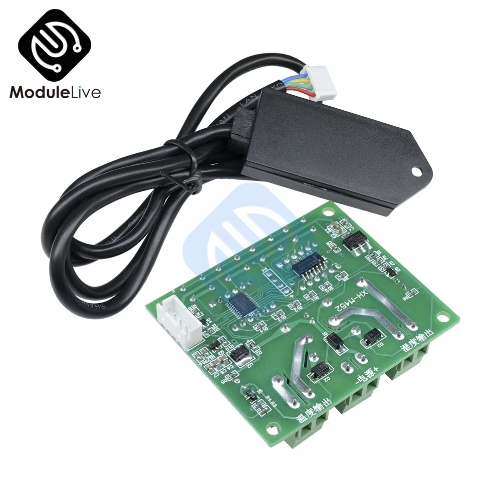 XH M452 DC 12V термостат гигростат светодиодный цифровой Температура Управление