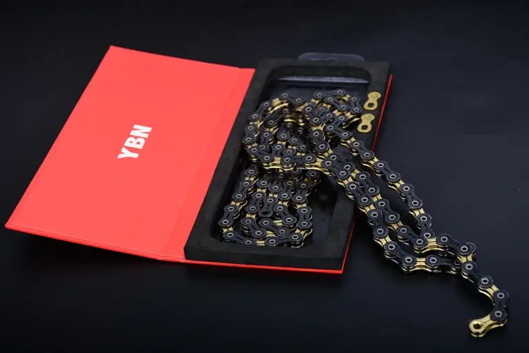 YBN велосипедные титановые цепи MTB Горный Дорожный велосипед Chians 10 цепь для