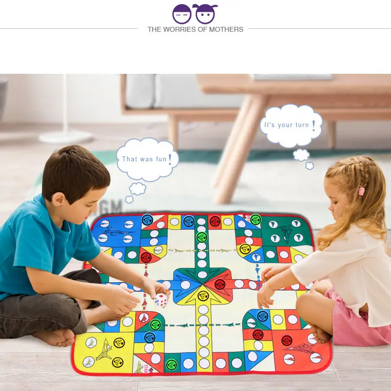 Dual Side Magic Doodle Water Drawing Mat with Flying Chess Pad Games Educational Toys BM88 | Игрушки и хобби