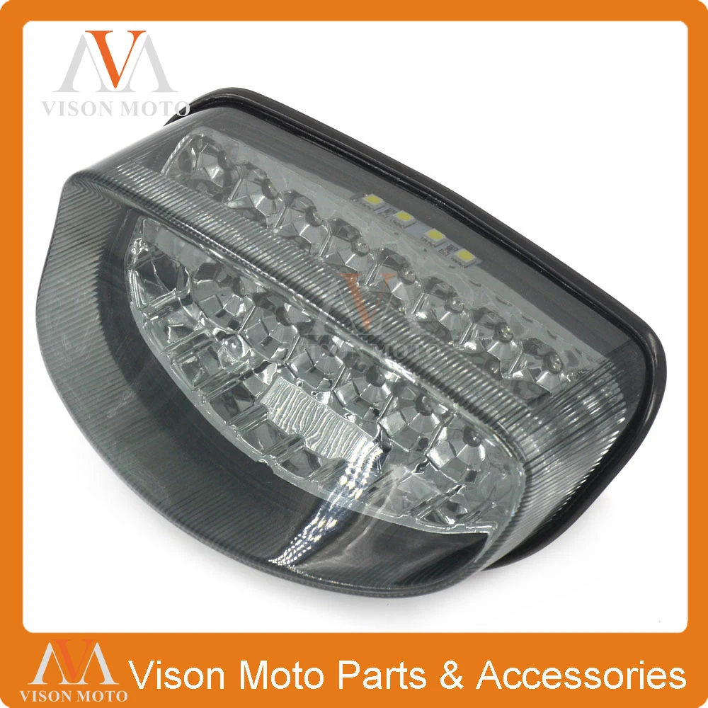 Мотоциклетные задние сигналы торможения Светодиодные интегрированные лампы для