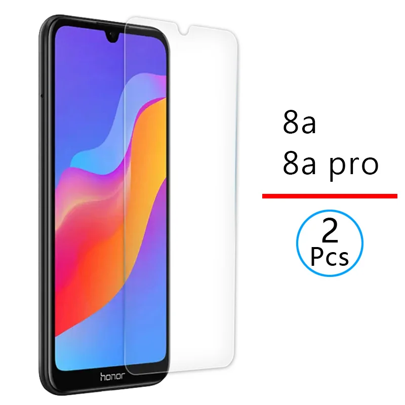Закаленное стекло для honor 8a pro Защитное huawei 8 a a8 8apro Защитная пленка экрана
