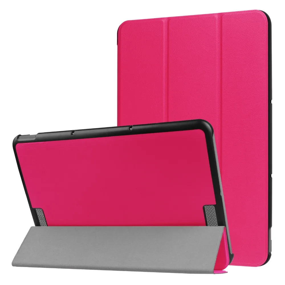 Чехол книжка из искусственной кожи для ASUS Transformer Book T101HA тонкий чехол подставка