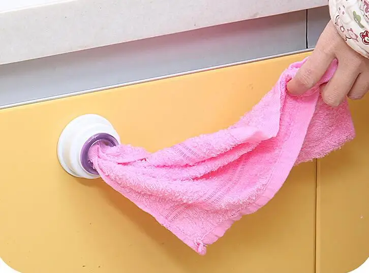 20 шт./лот вешалка для кухонной мочалки Держатель посуды стеллаж хранения ванной