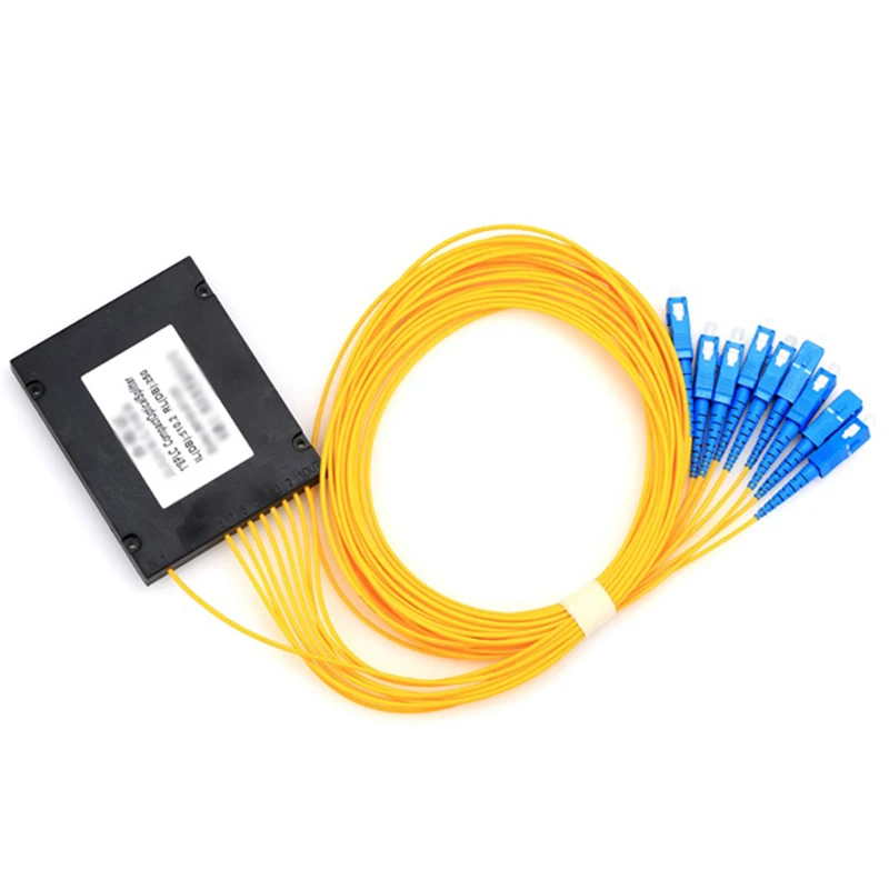1x8 PLC Box волоконно оптический сплиттер телекоммуникационный волоконный 1 Точка 8