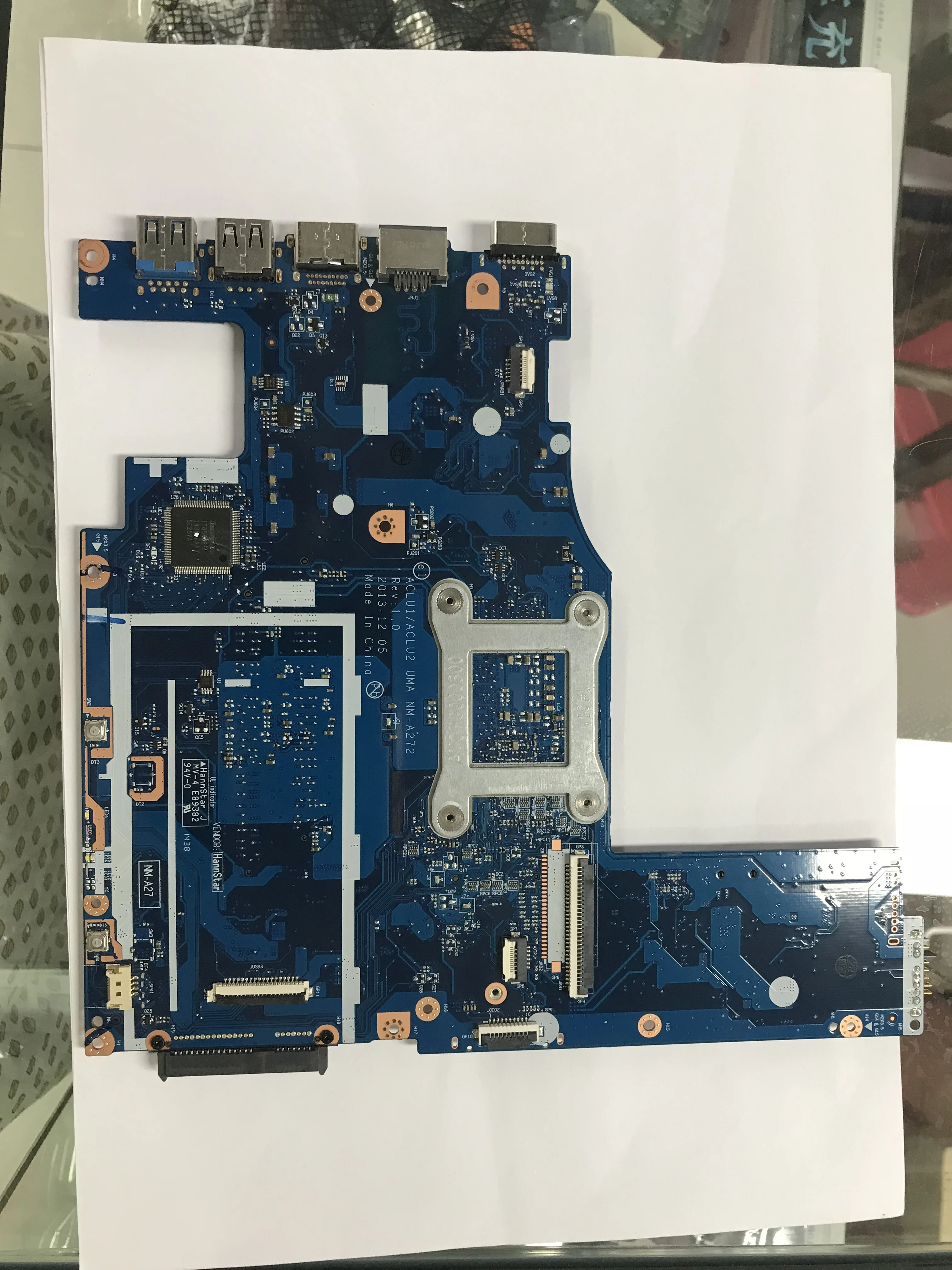 Материнская плата ACLU1/ACLU2 для Lenovo материнская ноутбуков и с поддержкой CPU 3558U