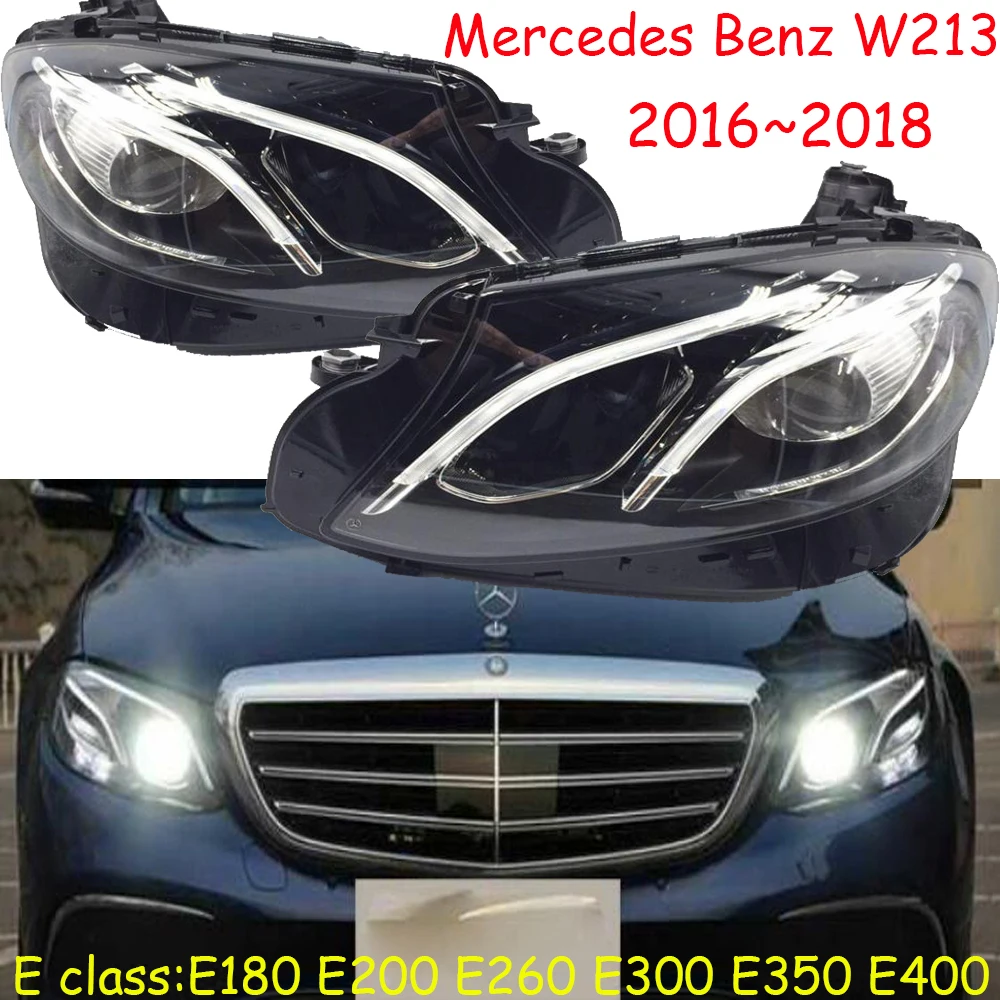 Бампер фары для Mercedes Benz W213 головной светильник 2016 ~ 2018y автомобильные аксессуары