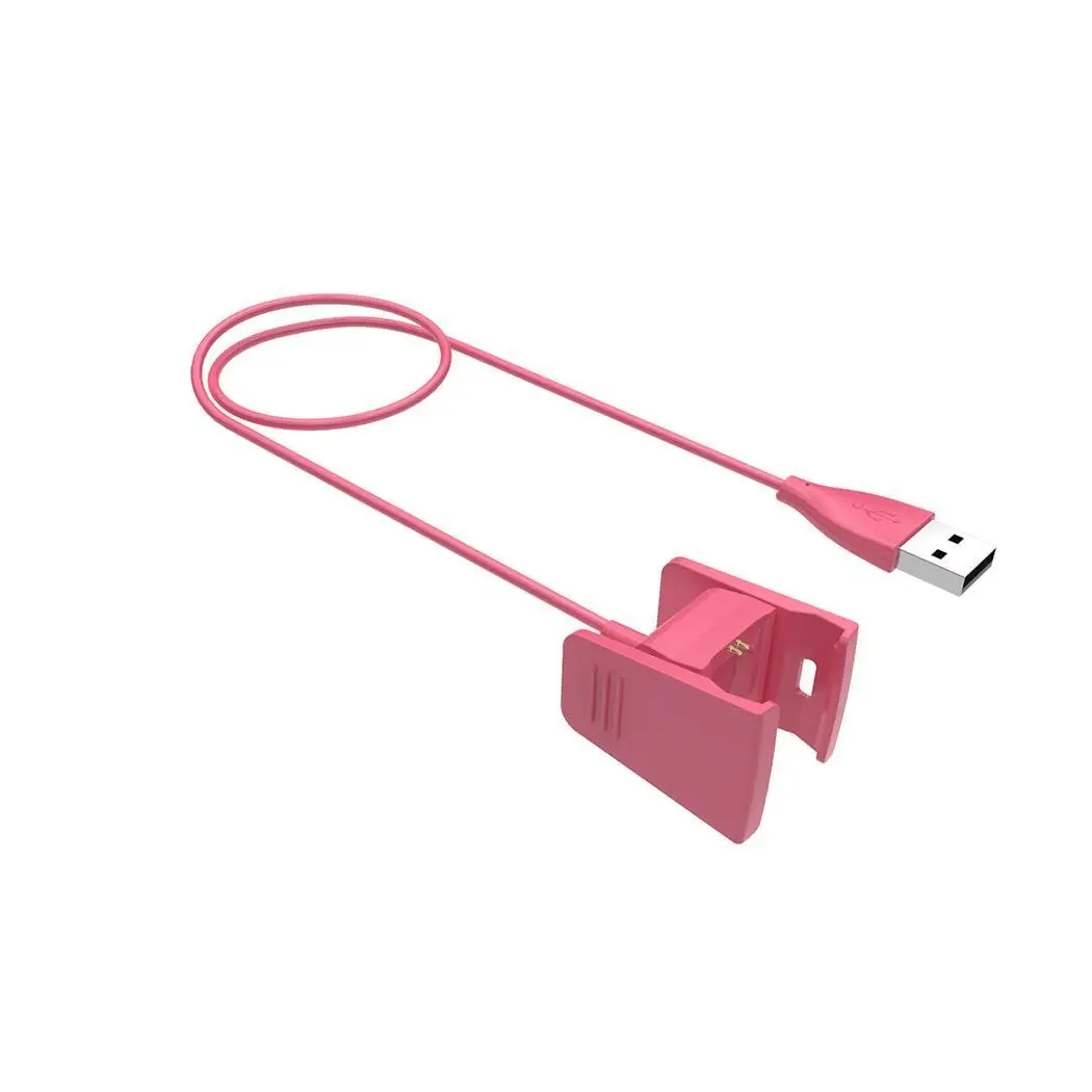 Для USB фитнес для 2 синий 55 см 7 дюймов Черный зарядный кабель браслет 21 розовый |