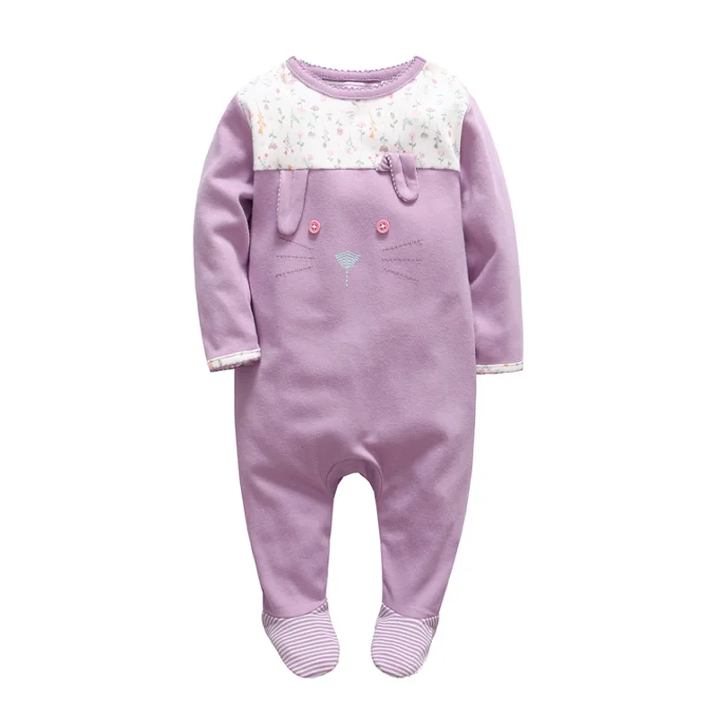 2018 нежная Одежда для новорожденных девочек рождественские детские комбинезоны