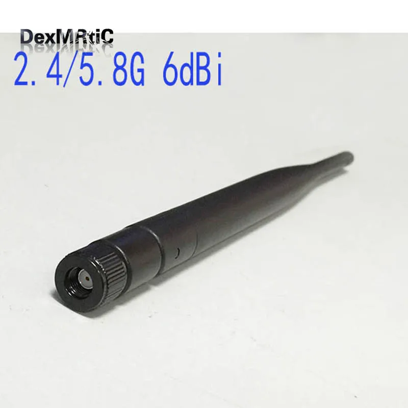2 4G/Wi Fi 5 ГГц двухдиапазонная антенна 6dbi высокое усиление всенаправленная RP SMA