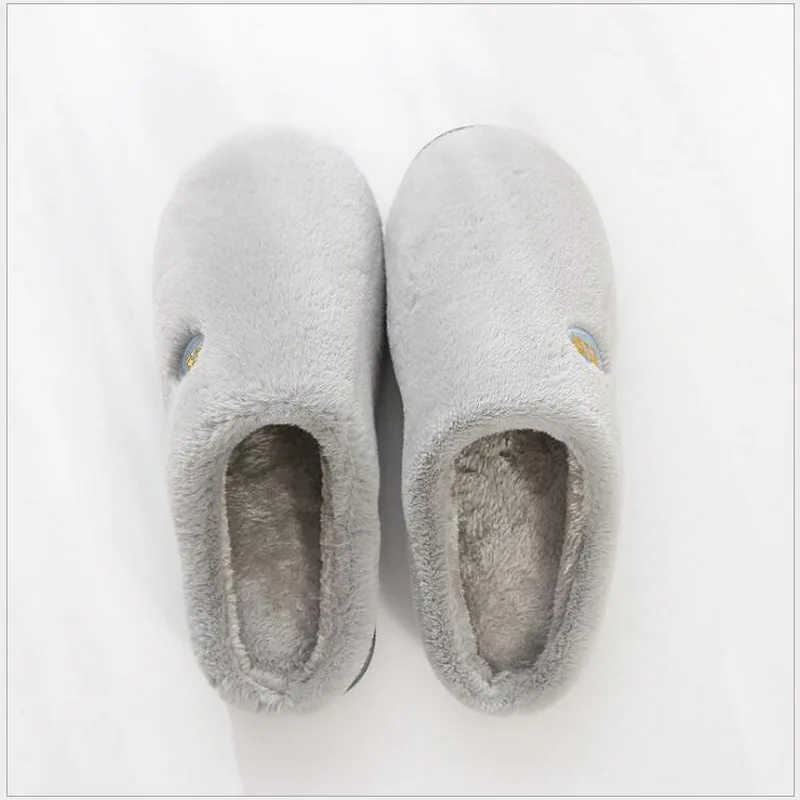 

womens Spring Home Slippers Imitation rabbit wool cotton Shoes Non-slip Soft Winter Warm House Slippers Indoor Lovers Couples