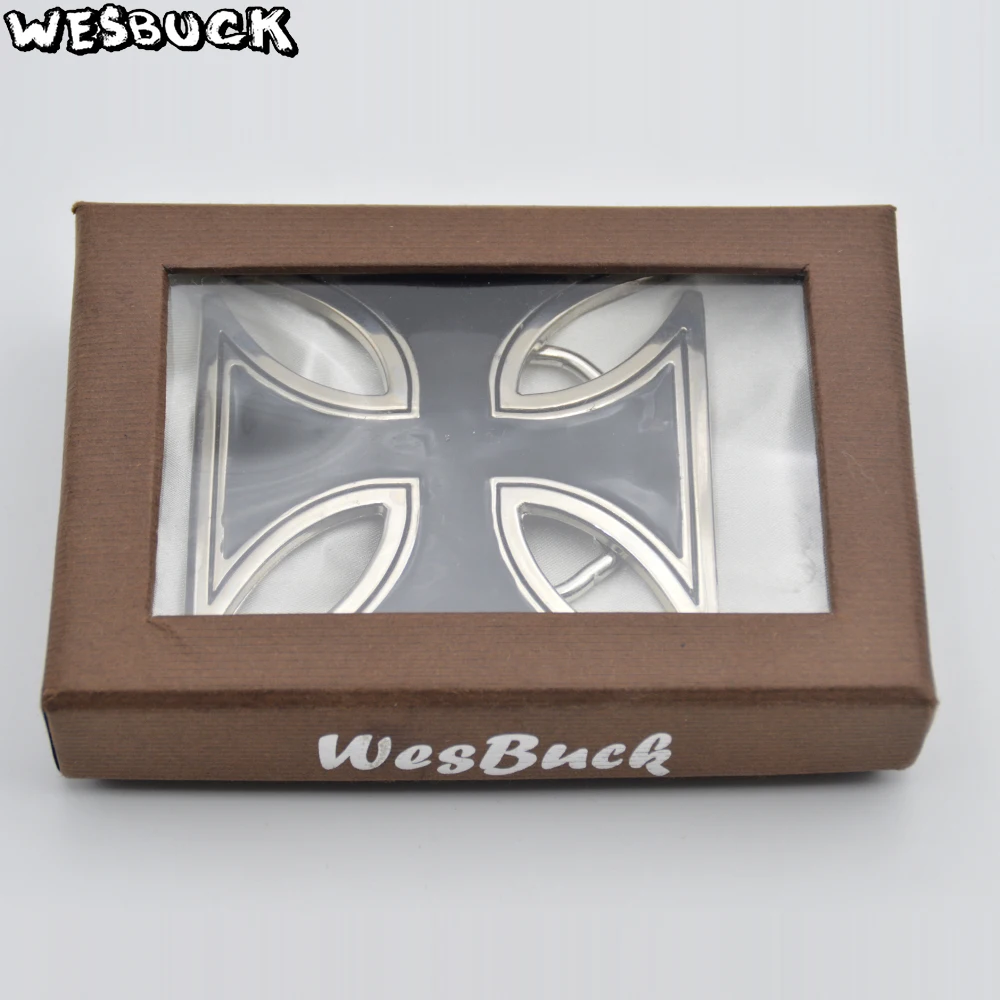 5 PCS MOQ WesBuck Brand Crossing Belt Buckles Metal for Man Women West Cost Choppers Men Buckle With PU Holiday gifts | Дом и сад