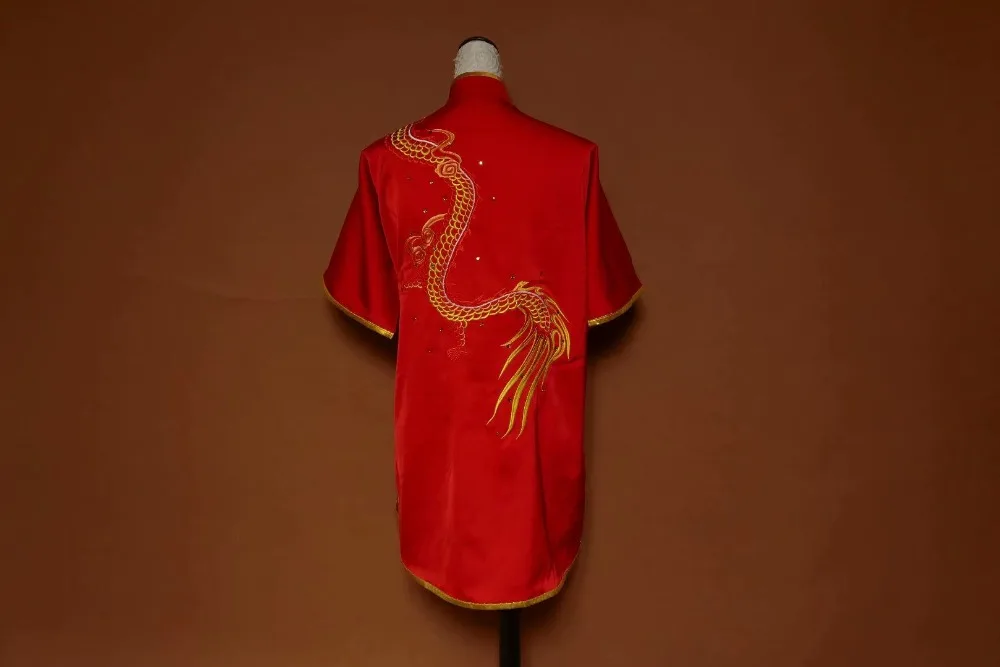 Wushu taichi одежда тайцзи changquan Униформа боевых искусств соревнование вышитая kungfu