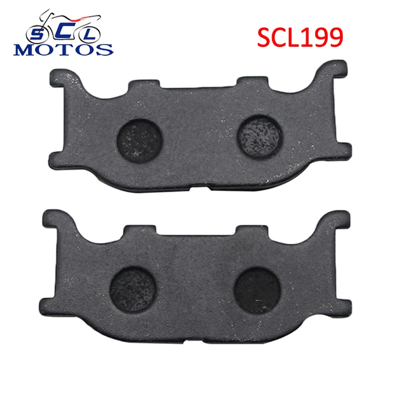 

Sclmoto-1 пара полуметаллических передних тормозных колодок для мотоцикла Yamaha TDR125 SR125 YP250 YP400 XP500 FZ6 XJ600 XJ6 MT-03 XV1100