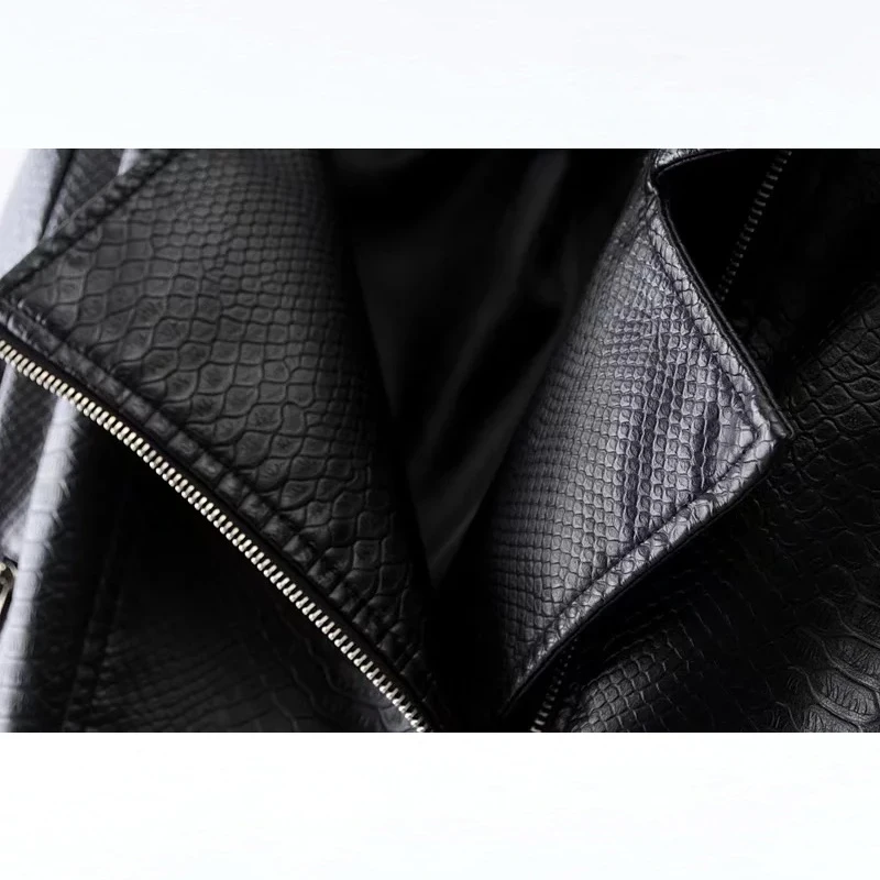SOFIBERY Для женщин Искусственная кожа Slim Fit мотоциклетная куртка Женские Модные