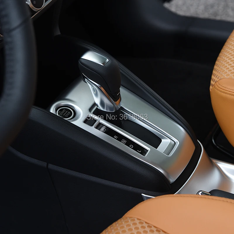 Чехол коробки переключения передач для 2017 Nissan Kicks 2018 хромированные наклейки из