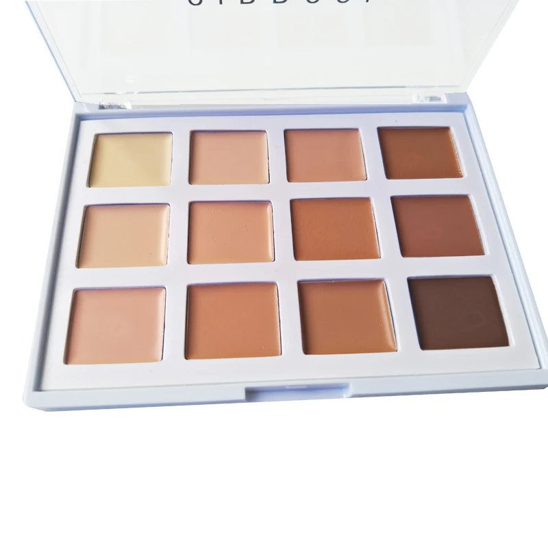 CIBBCCI 9 Colors Cream Concealer Palette Highlighter Bronzer Contour Kit Primer Foundation Base Cosmetics long lasting | Красота и