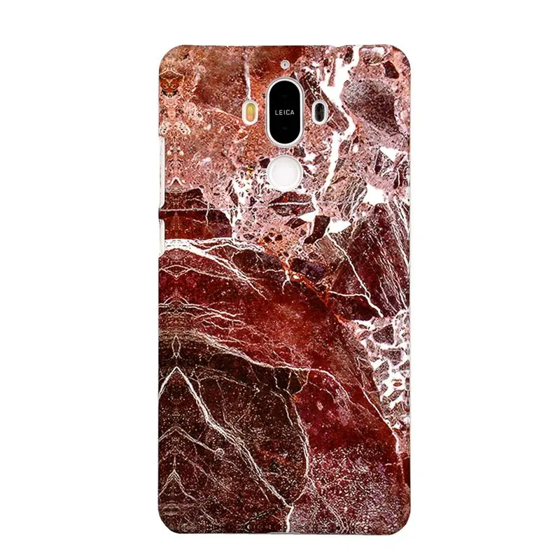 Мраморный Телефон Case Для Huawei Mate 9 Nova Мода Новый Камень Окрашенные Жесткий
