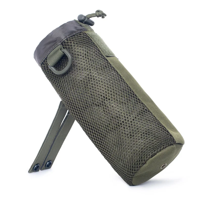 Army Green Тактический Molle мешок бутылки воды Нейлон Военный чехол для фляги кобура Открытый путешествия чайник сумка 0.5L с MOLLEE - Цвет: Army Green