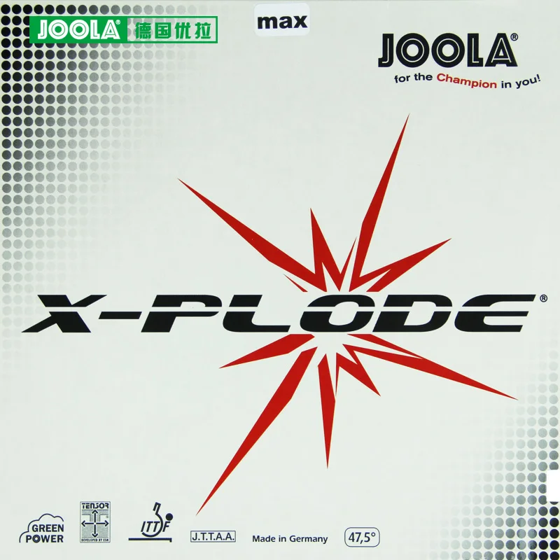 JOOLA X PLODE ракетки для настольного тенниса резиновые прыщи в быстрой атаке с петлей