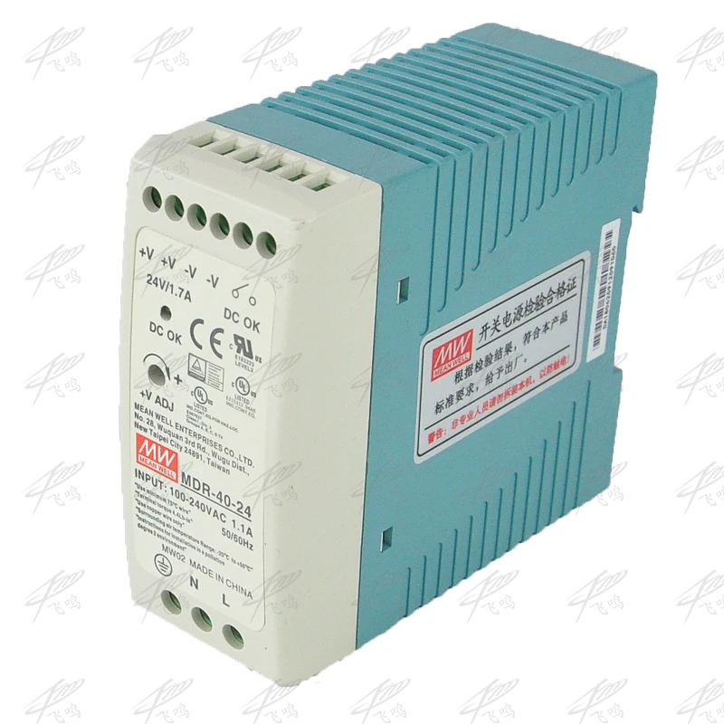 MDR-40 12V 5V 15V 24V 36V 48V 40W источник питания на Din-рейке драйвер переменного/постоянного