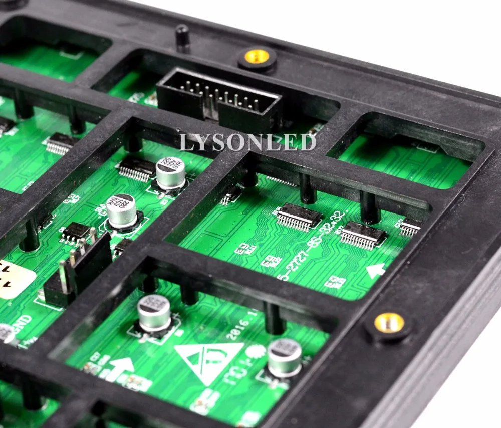 Панель видеодисплея LYSONLED HD P5 наружный модуль SMD2727 160x160 мм 32x32 пикселей RGB Hub75 1/8