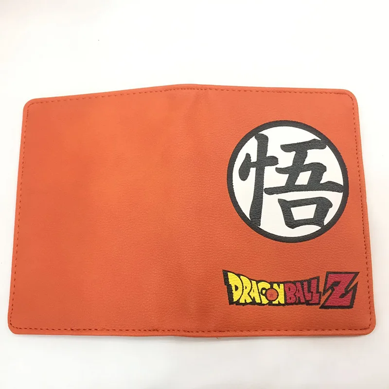 New Dragon Ball Z Passport Holder Case Men Fashion Leather Waterproof Passport Cover Creative Gifts Travel ID Card Passport Bags