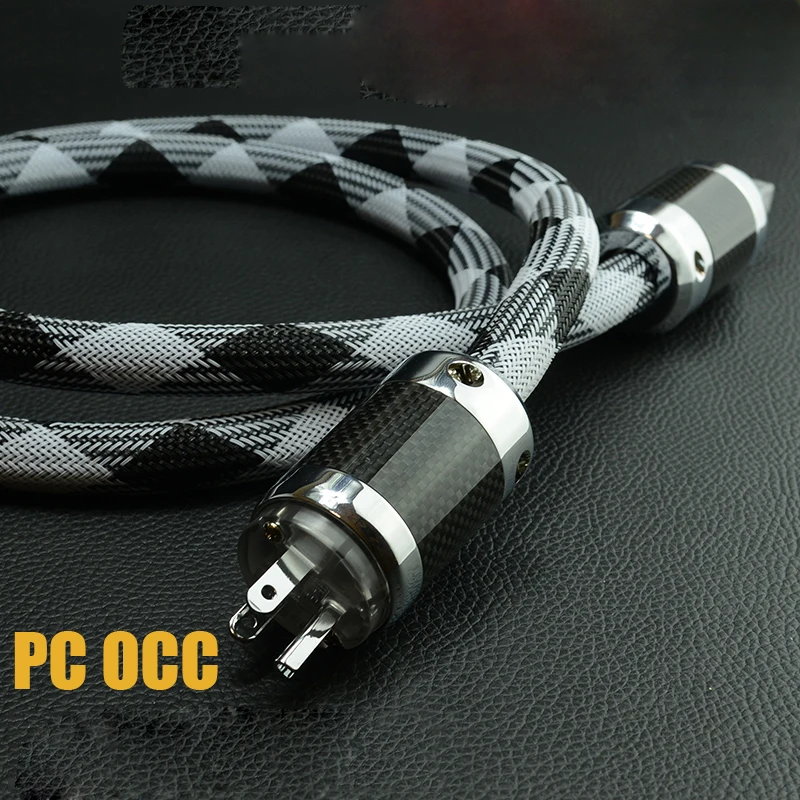 Hi End OCC 4 квадратных кабеля питания США AC Кабель Fi|cable hifi|hifi cableocc cable |