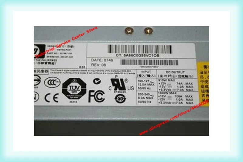 DL580G4 DL580G3 источник питания 406421 001 337867 501 HSTNS PA01 протестированная