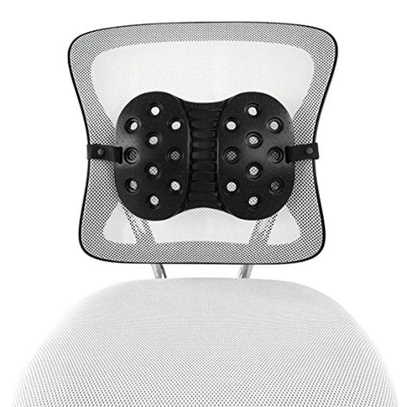 BackJoy поясничного Поддержка черный SitSmart рельеф сиденье Подушка для офисного стула