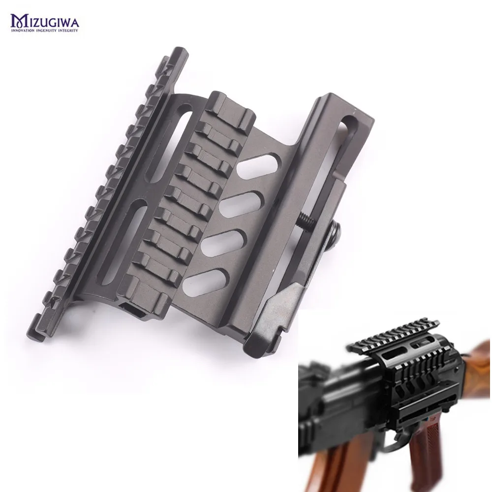 MizugiwaTactical AK напрвляющая для прицела сторона быстро QD Стиль 20 мм отсоединения